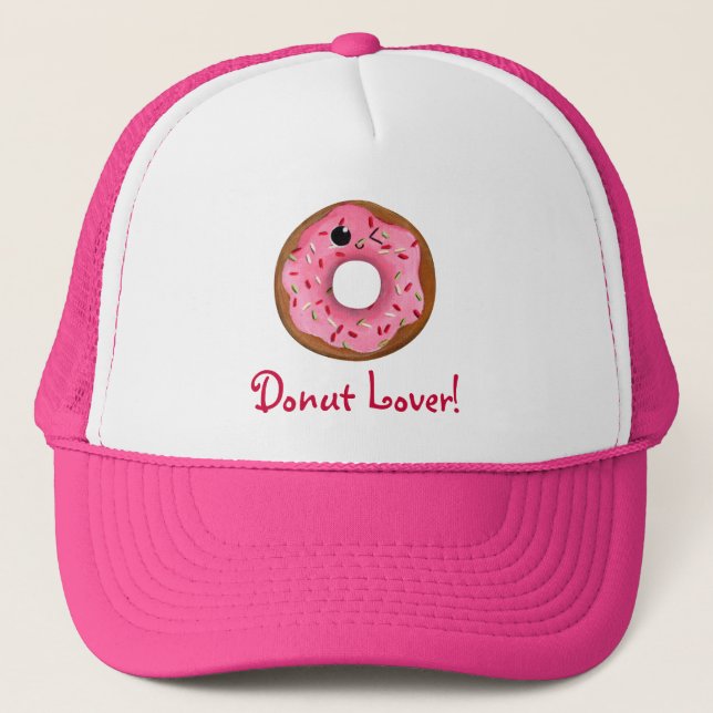 Delicious Donuts Trucker Hat (Front)