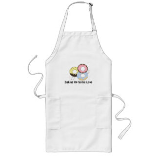 Delicious Donuts with Saying Long Apron