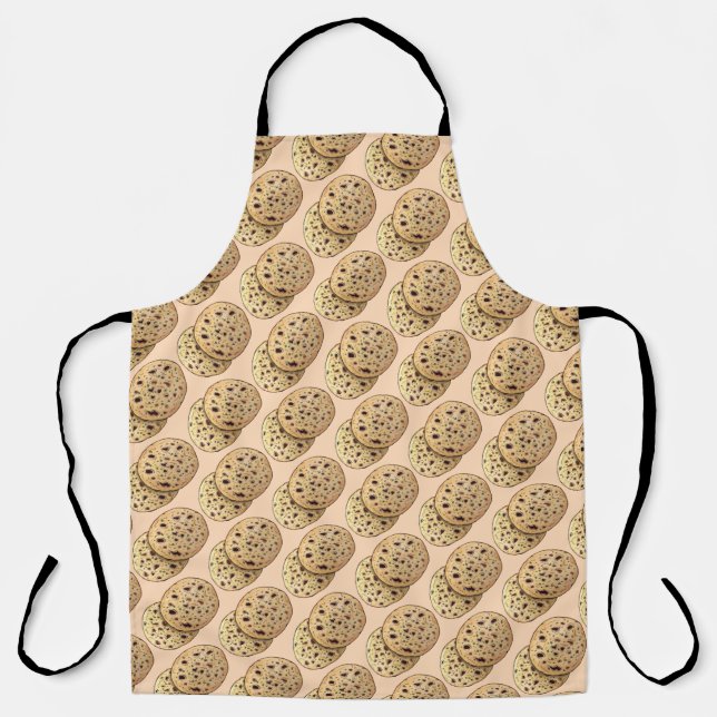 Delicious Garlic Naan Bread Indian Flatbread Baker Apron (Front)