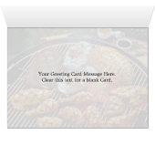 Delicious Grilled chicken Cards (Inside Horizontal (Bottom))