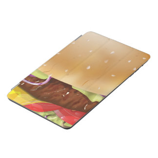 Delicious hamburger or cheeseburger. iPad mini cover