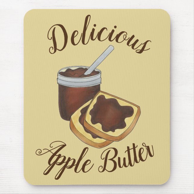 Delicious Homemade Apple Butter Pennsylvania Dutch Mouse Pad (Front)