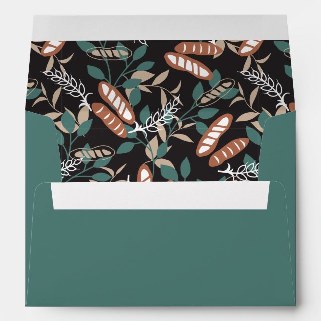  Delicious Homemade Baguette Bread Pattern Envelope (Back (Bottom))