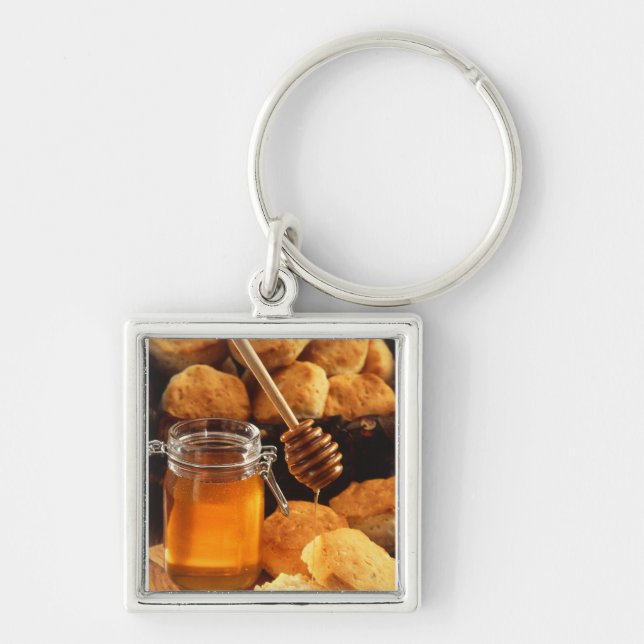 Delicious Honey Jar Keychain (Front)