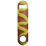 delicious hot dog with mustard photograph bar key