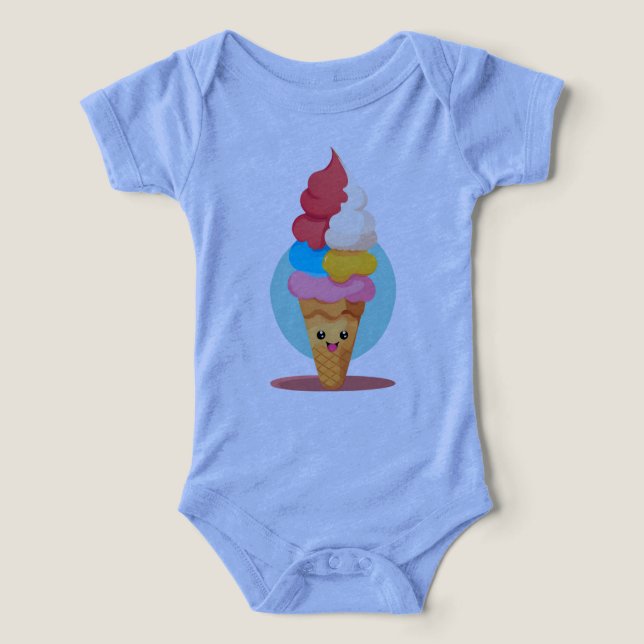 Delicious Ice cream Infant T-shirt (Design Front)