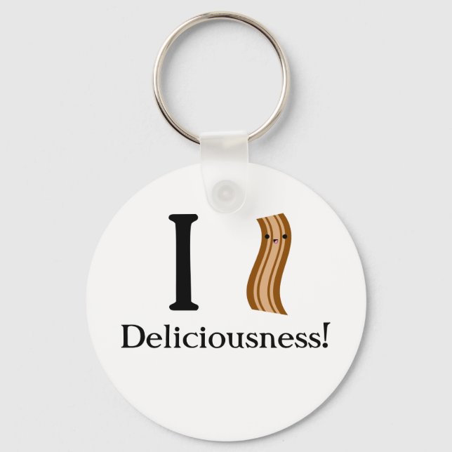 Delicious Keychain (Front)