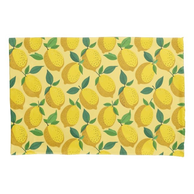 DELICIOUS LEMON FRESH PILLOW CASE (Front)