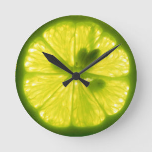 Delicious Lemon Lime Clock