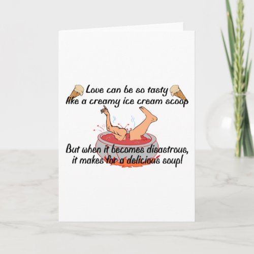 Delicious Love Holiday Card