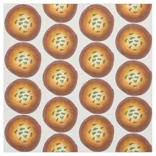 Delicious Malpua Indian Pancake Mithai Sweets Fabric