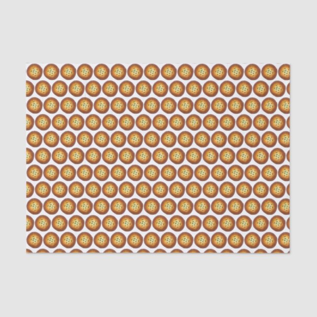 Delicious Malpua Indian Pancake Mithai Sweets Tissue Paper (Front)