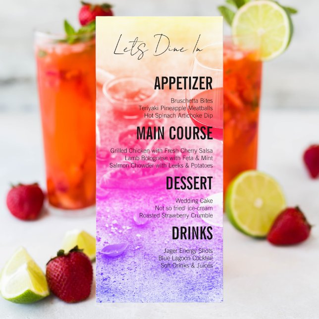 Delicious  menu (Creator Uploaded)
