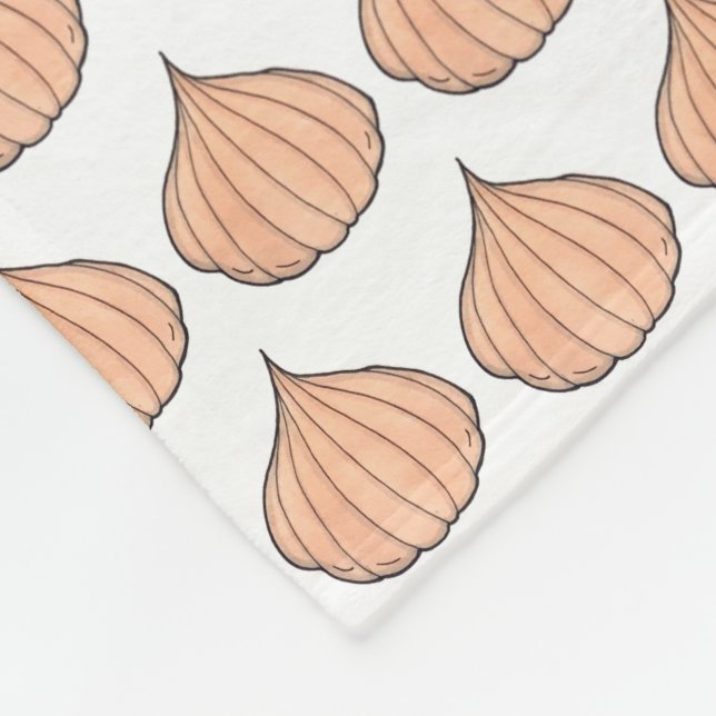 Delicious Modak Coconut Mithai Indian Sweet Fleece Blanket (Corner)