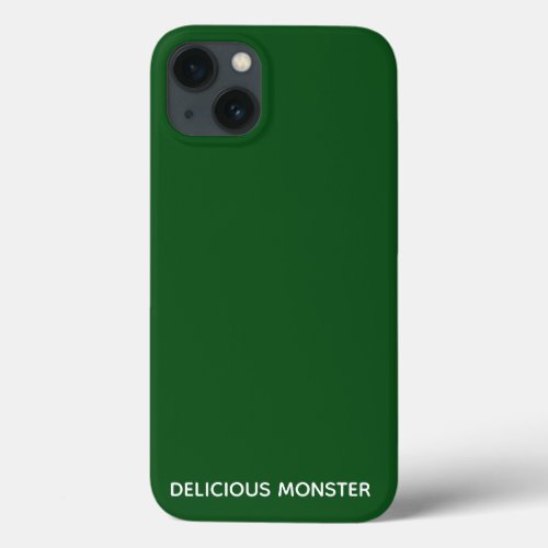 Delicious Monster green color name Case_Mate iPhon iPhone 13 Case