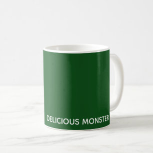Delicious Monster green color name Coffee Mug