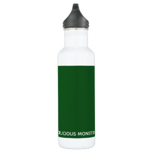 Delicious Monster green color name Stainless Steel Water Bottle