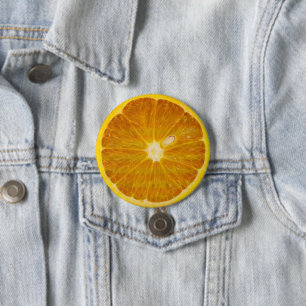 DELICIOUS ORANGE SLICE BUTTON