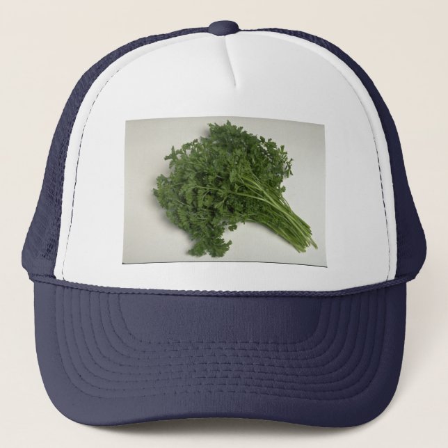 Delicious Parsley Trucker Hat (Front)