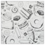 Delicious pattern fabric