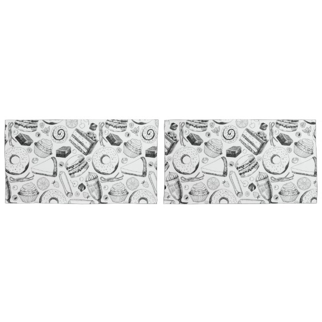 Delicious pattern pillow case (Front-Set)