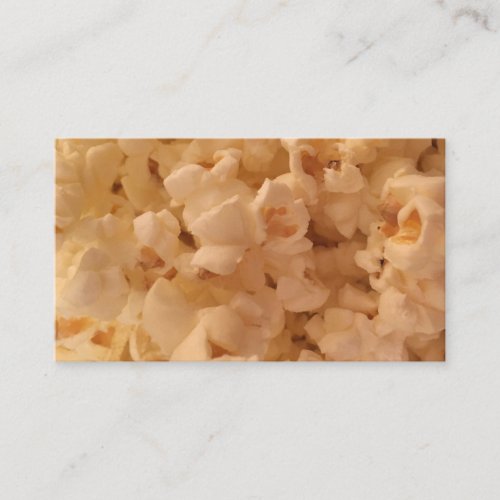 Delicious Popcorn Business Card
