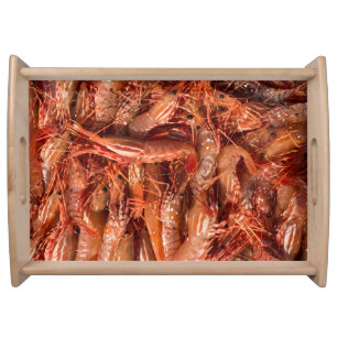 Delicious Prawns Serving Tray