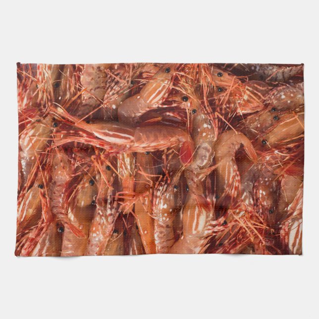Delicious Prawns Towel (Horizontal)