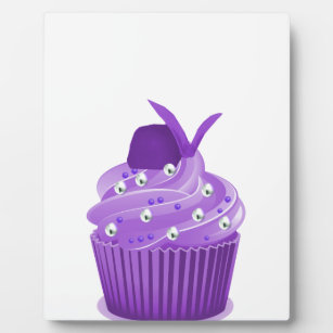 Delicious Purple Cupcakes Plaque