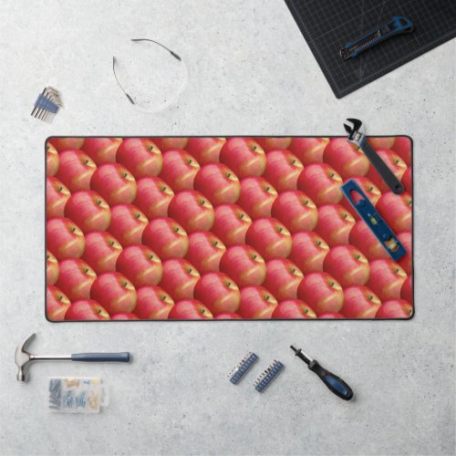 DELICIOUS RED APPLES DESK MAT