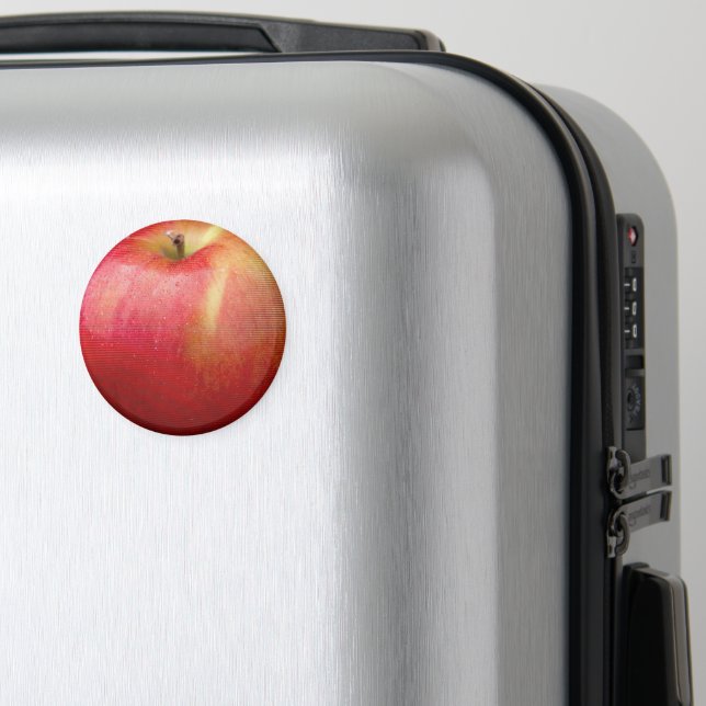 DELICIOUS RED APPLES MAGNET (In Situ (Luggage))
