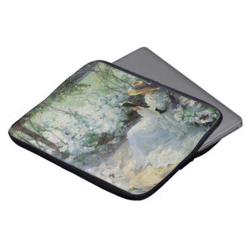 Delicious Solitude by Frank Bramley Vintage Art Laptop Sleeve