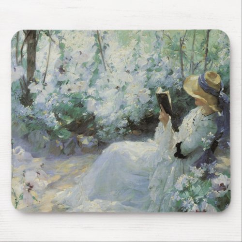 Delicious Solitude by Frank Bramley Vintage Art Mouse Pad