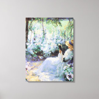 Delicious Solitude Frank Bramley Fine Art Canvas Print