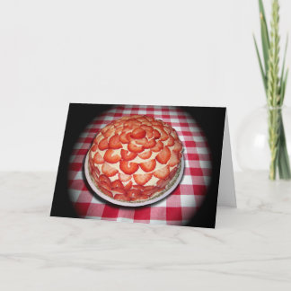 Delicious Strawberry Cake Card