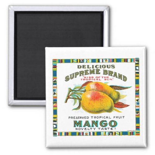 Delicious Supreme Mango Preserves Magnet