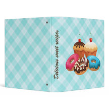 Delicious sweet recipes binder