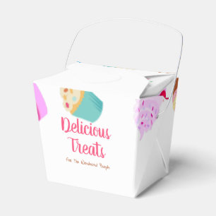 Delicious Treats Favor Boxes