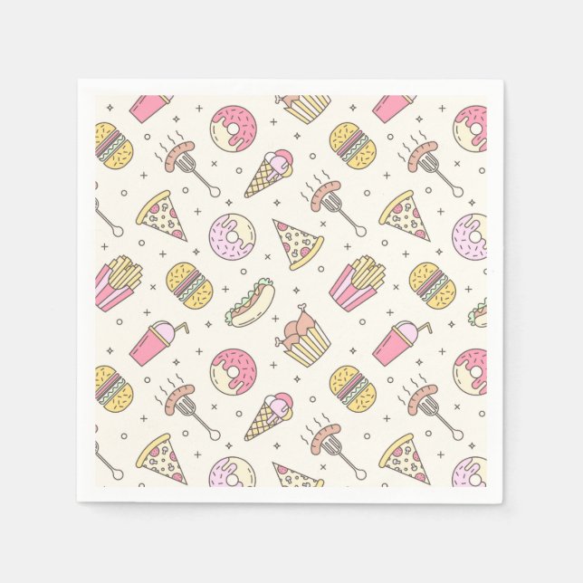 Delicious Treats Napkins (Front)