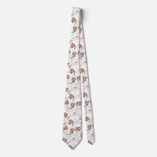 Delicious Wheat Bread Toast Pattern Neck Tie