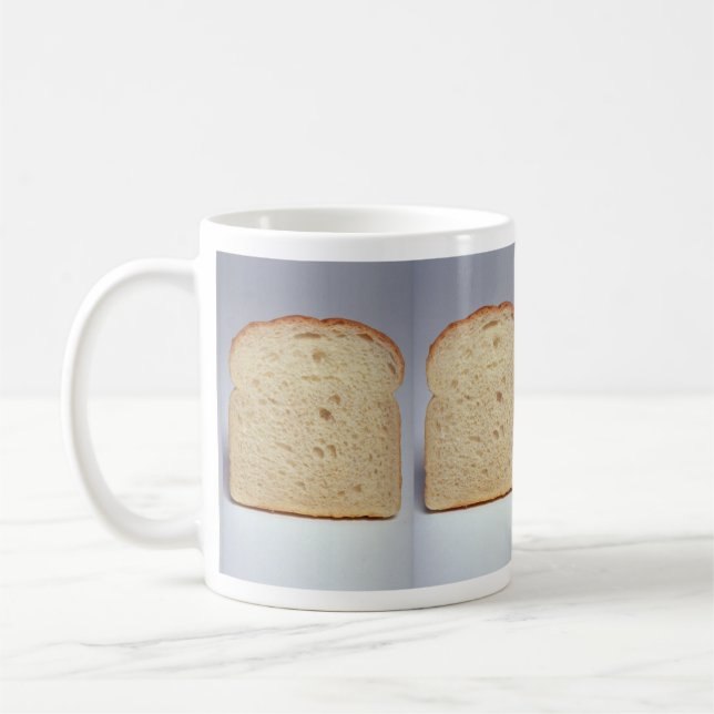 Delicious White bread Coffee Mug (Left)