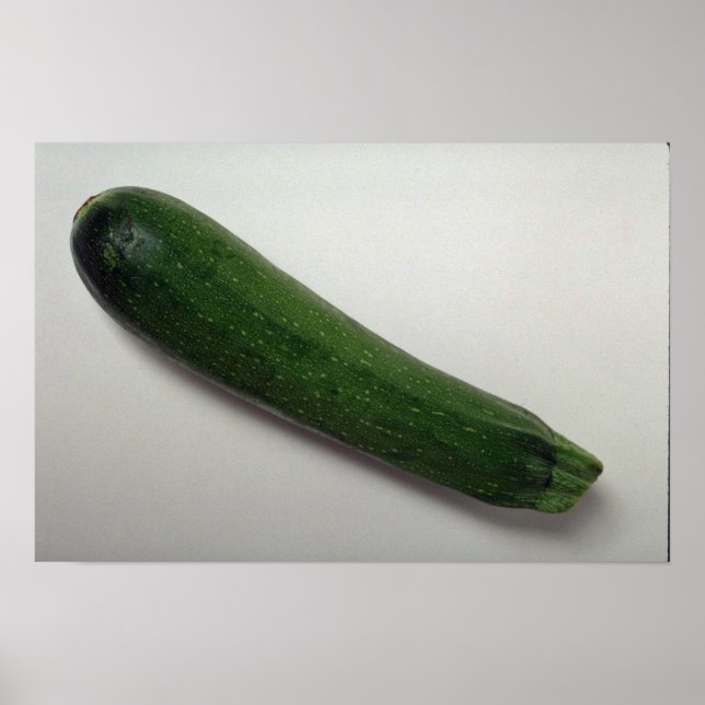 Delicious Zucchini Poster (Front)