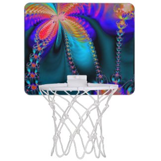 Delight Funky Floral Mini Basketball Backboards