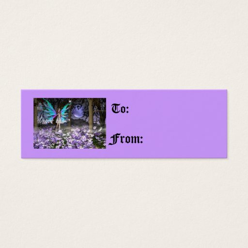 Customizable Delight Gift Tag-2 Business Card