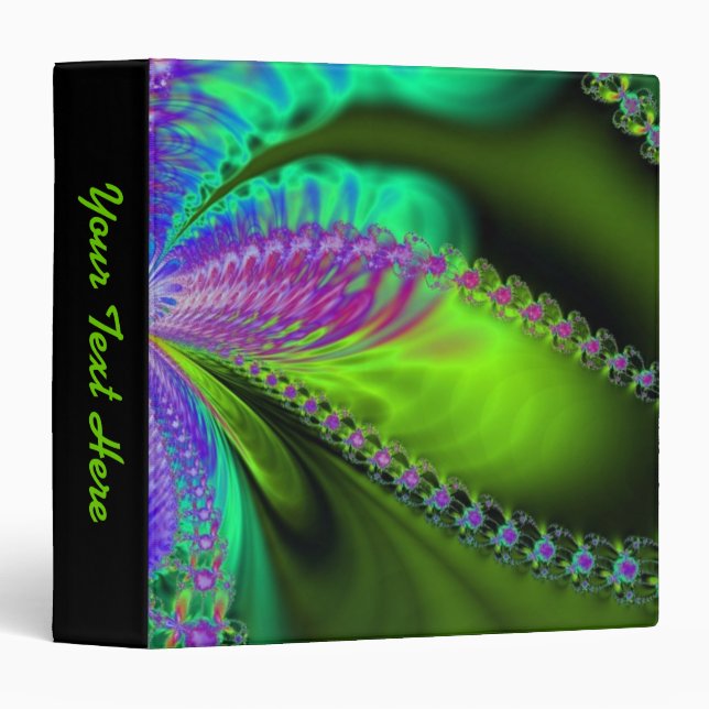 Delight in Color Personalized Binder (Front/Spine)