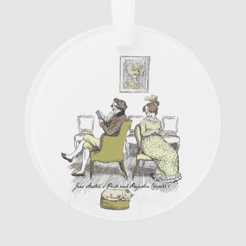 Delight in Vexing _ Jane Austen Pride  Prejudice Ornament