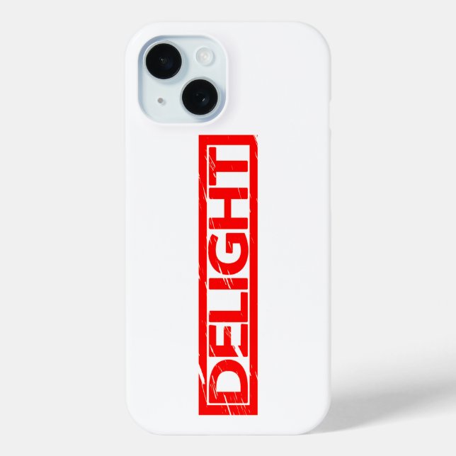 Delight Stamp Case-Mate iPhone Case (Back)