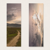Delight yourself in the LORD - Bookmark (Front & Back)
