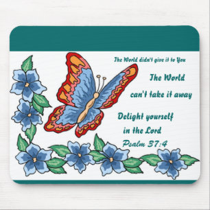 Delight Yourself in the Lord Mousepad. Mouse Pad