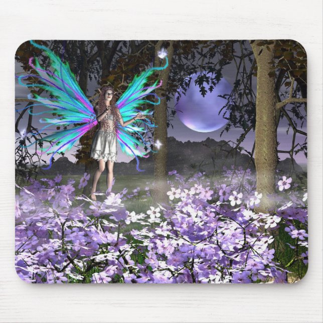 Delighted Mouse Pad (Front)